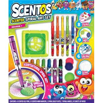 Scentos Scented Spirograph Activity Set