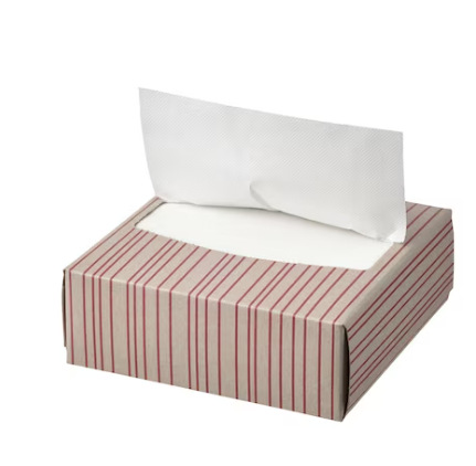 SNOKRABBA Napkins In Box 16x32cm 100pk