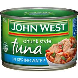 John West Tuna Chunks in Springwater 425g