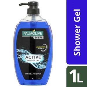 Palmolive Men Active Shower Gel 1L