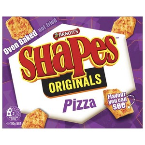 Arnotts Shapes Pizza Crackers 175g