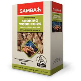 Samba Poultry, Pork & Seafood Smoking Chips 500g