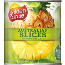 Golden Circle Aust Pineapple Slices in Juice  440gm