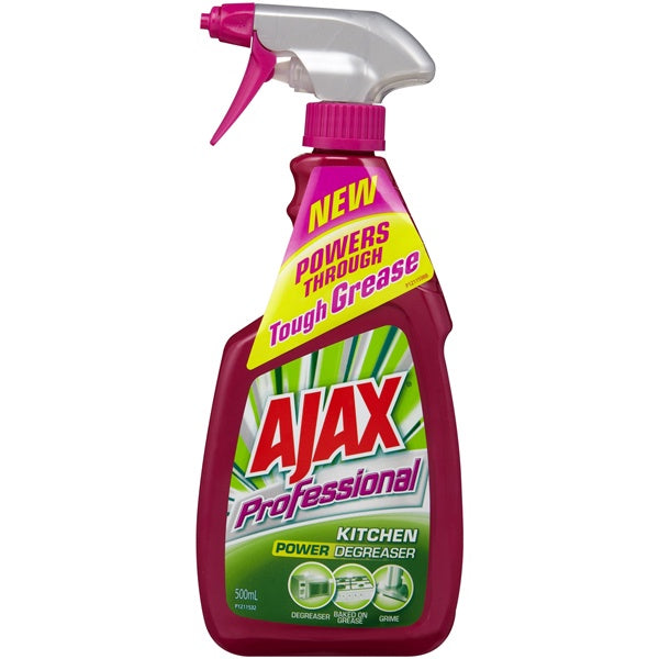 Ajax Kitchen Power Degreaser Multi Purpose Surface Spray 500ml