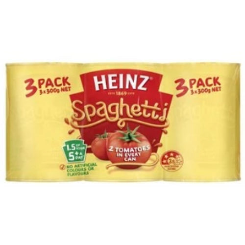 Heinz Tomato & Cheese Spaghetti 300g x 3