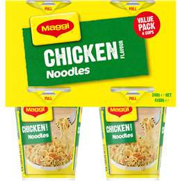 Maggi Chicken Cup of Noodles 4pk