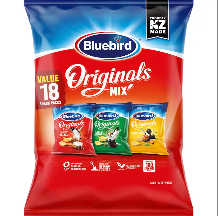 Bluebird Originals Mix 18 pack