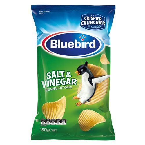 Bluebird Salt & Vinegar Chips 150g