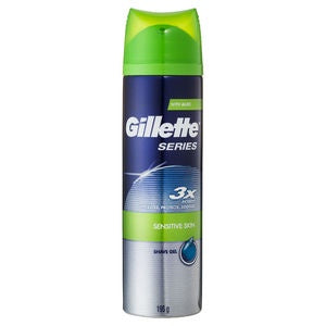 Gillette Sensitive with Aloe Shave Gel 195mL