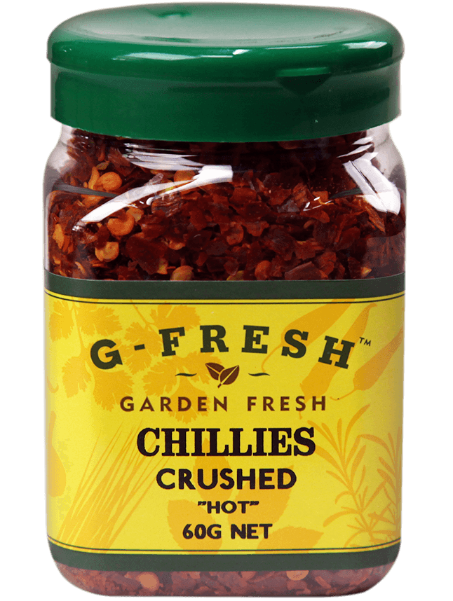 GFresh Chillies Crushed 60g