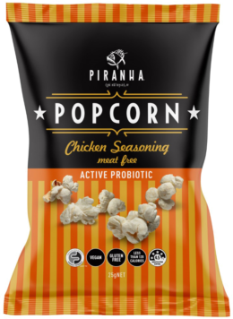 Piranha Popcorn - Chicken  25g