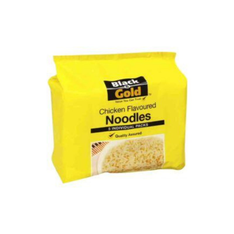 Black & Gold Chicken Noodles 85g x 5