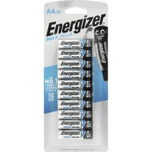 Energizer Advanced Max Plus AA Batteries 10 pk