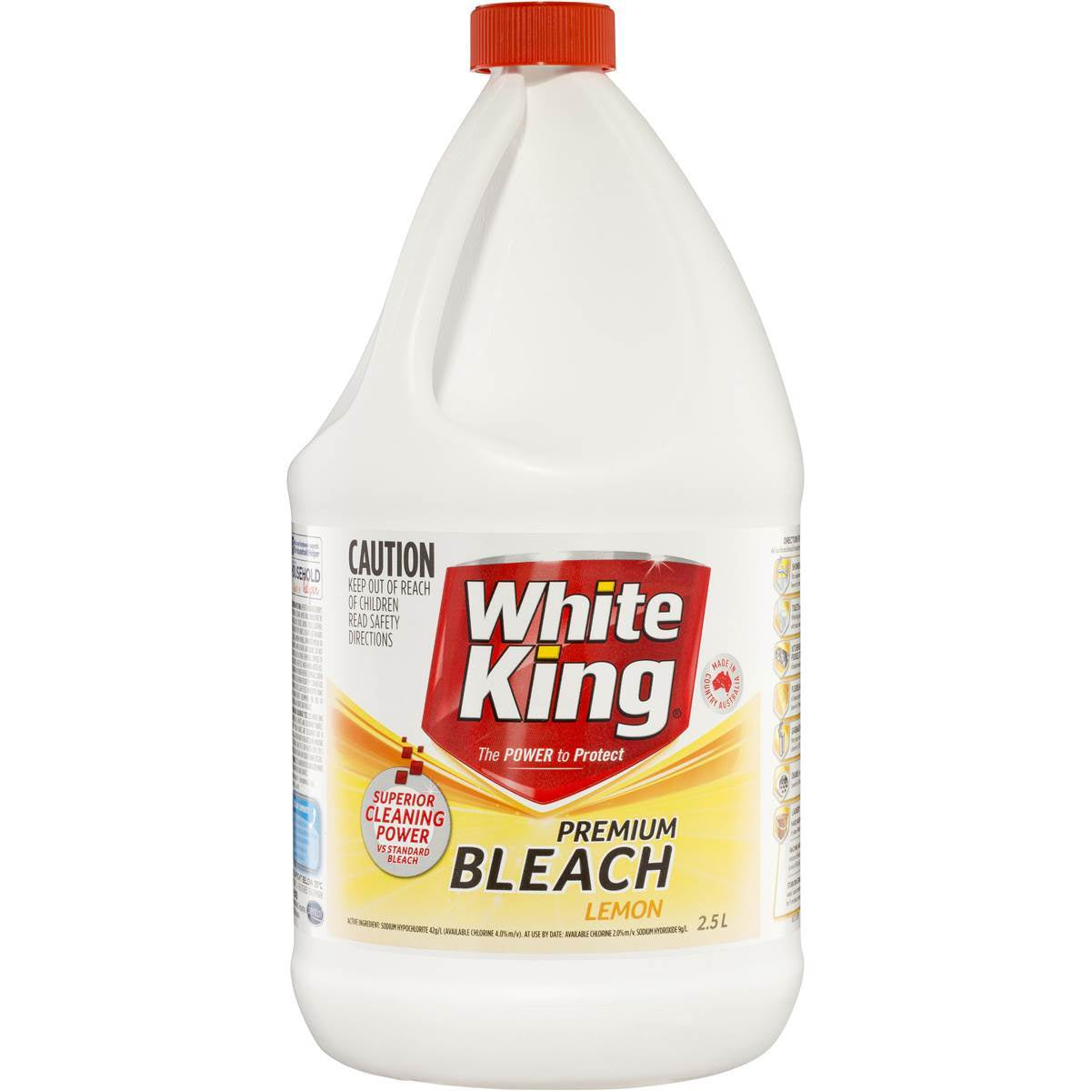 White King Lemon Bleach 2.5L