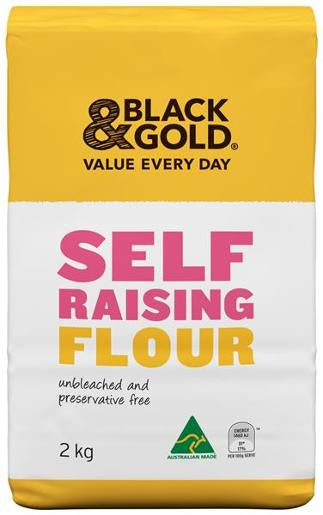 Black & Gold Self Raising Flour 2kg