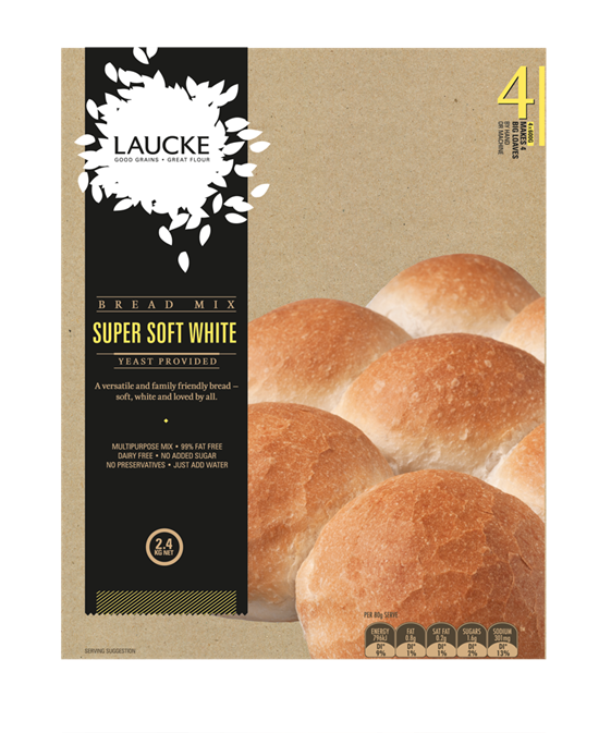 Laucke White Super Soft Bread Mix 2.4kg