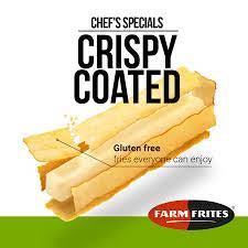 Farm Frites GF Crispy Coated Fries Chips 10mm 2.5kg