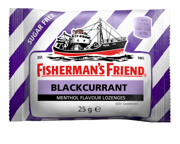 Fishermans Friend Blackcurrant Lozenges 25g