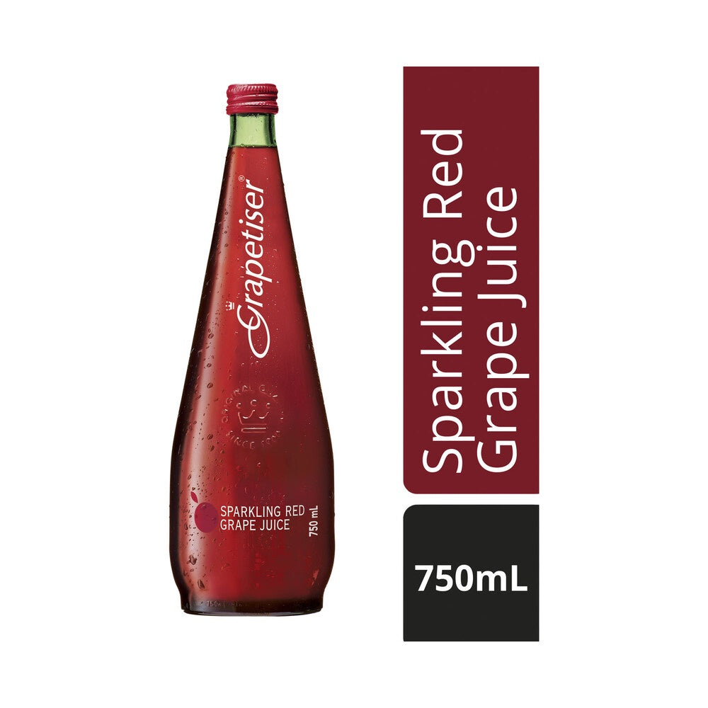 Grapetiser Sparkling Red Grape Juice Bottle 750ml