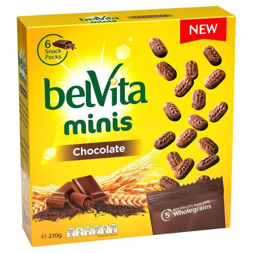 Belvita Mini Chocolate Breakfast Biscuits 6 pk