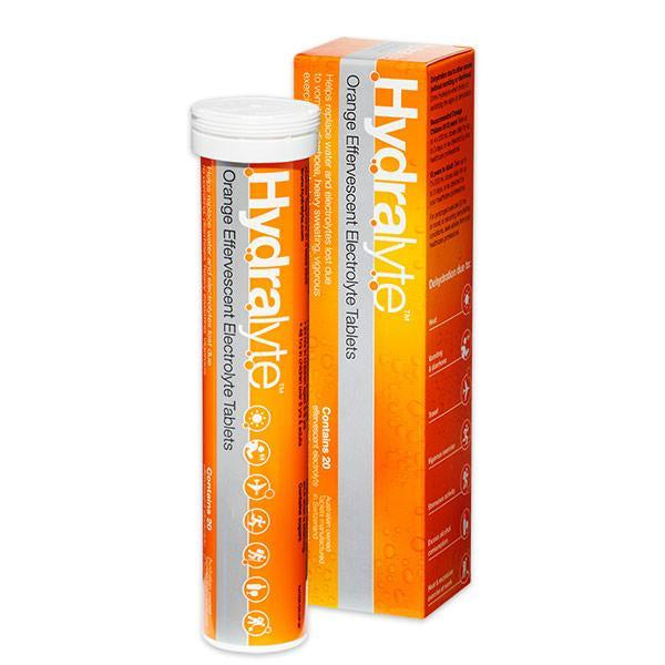 Hydralyte Effervescent Tablets Orange 10 pack