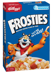 Kellogg's Frosties Breakfast Cereal 350g